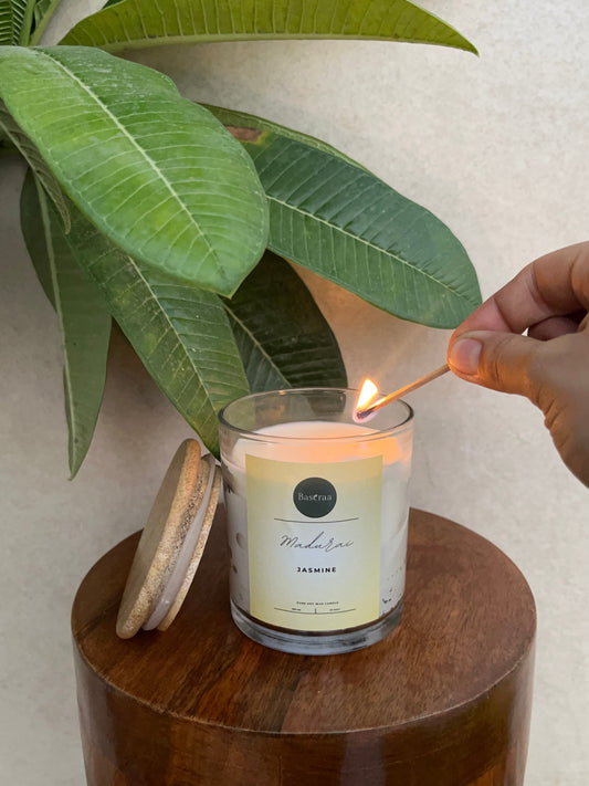 A Candle with a Conscience: Baseraa's Soy Wax Candles