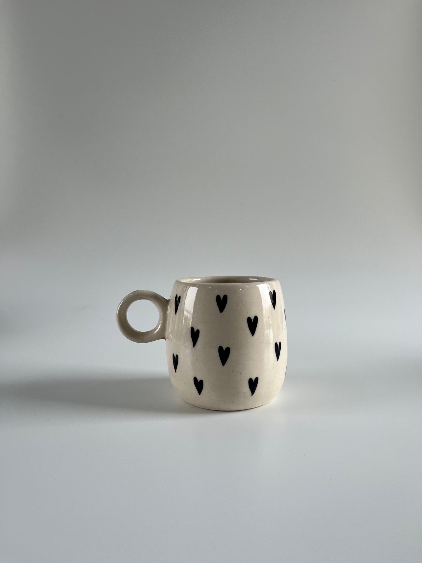 Black Heart Mug