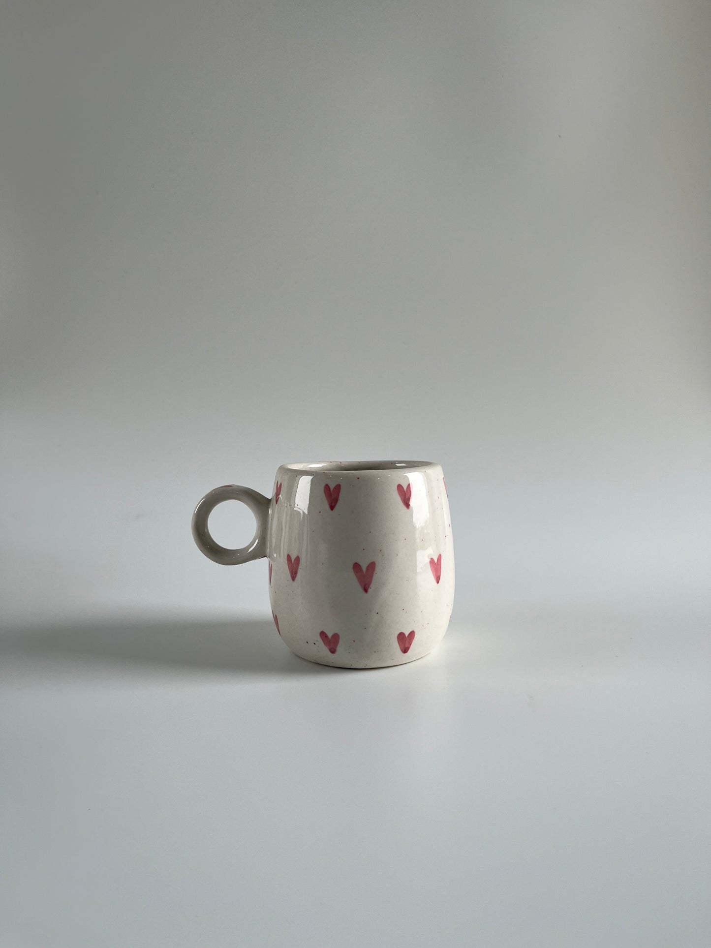 Pink Heart Mug