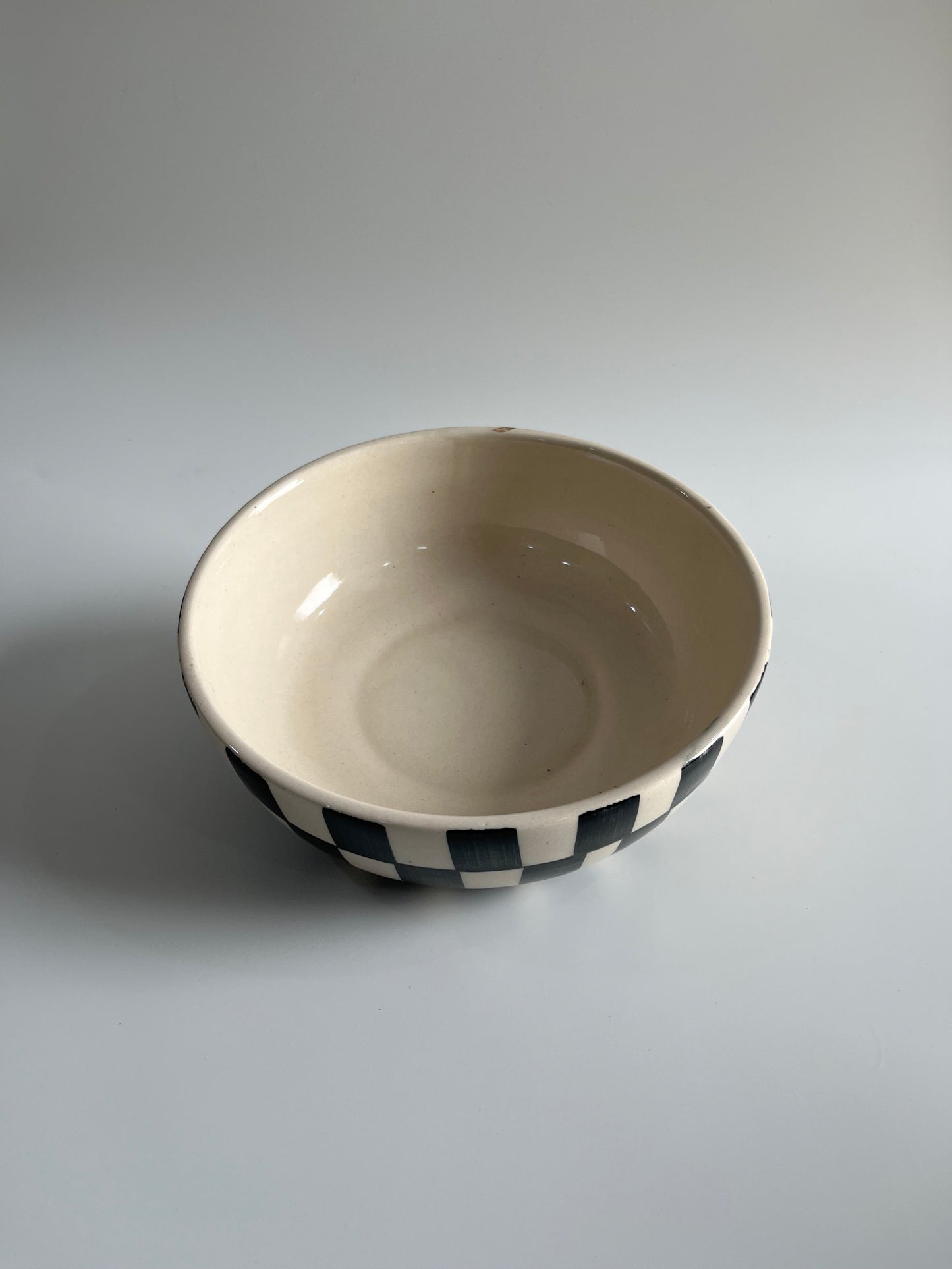 Checked Bowl