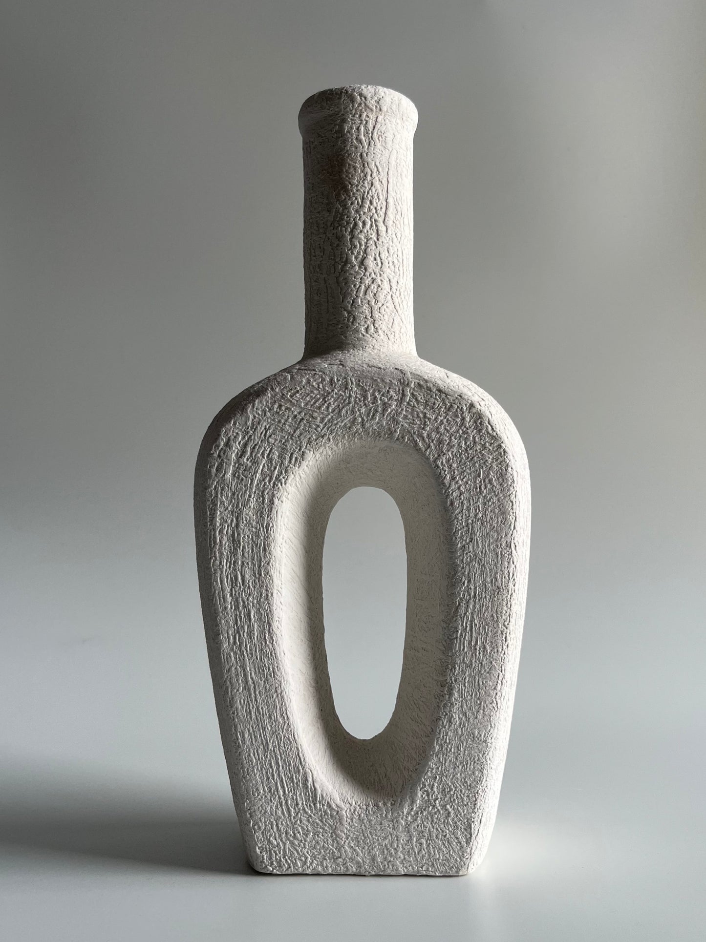 Raw Textured Vase