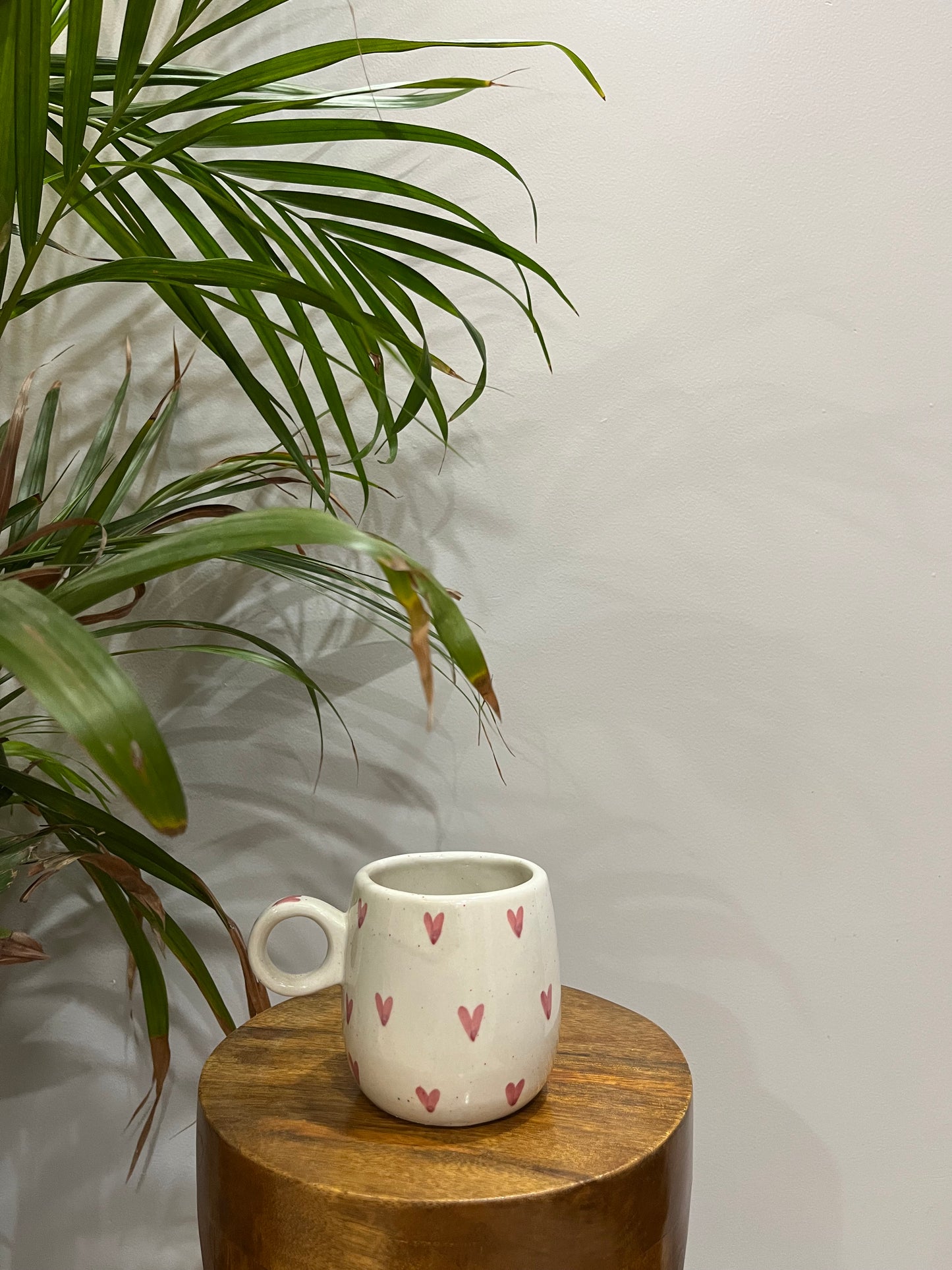 Pink Heart Mug
