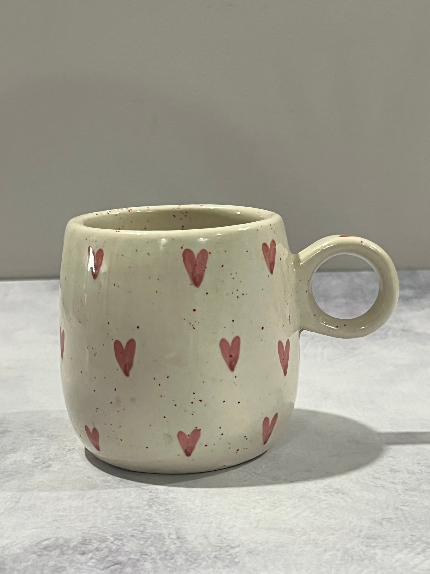 Pink Heart Mug