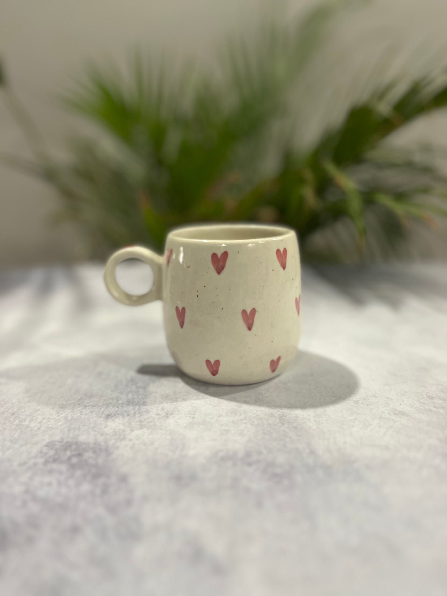 Pink Heart Mug