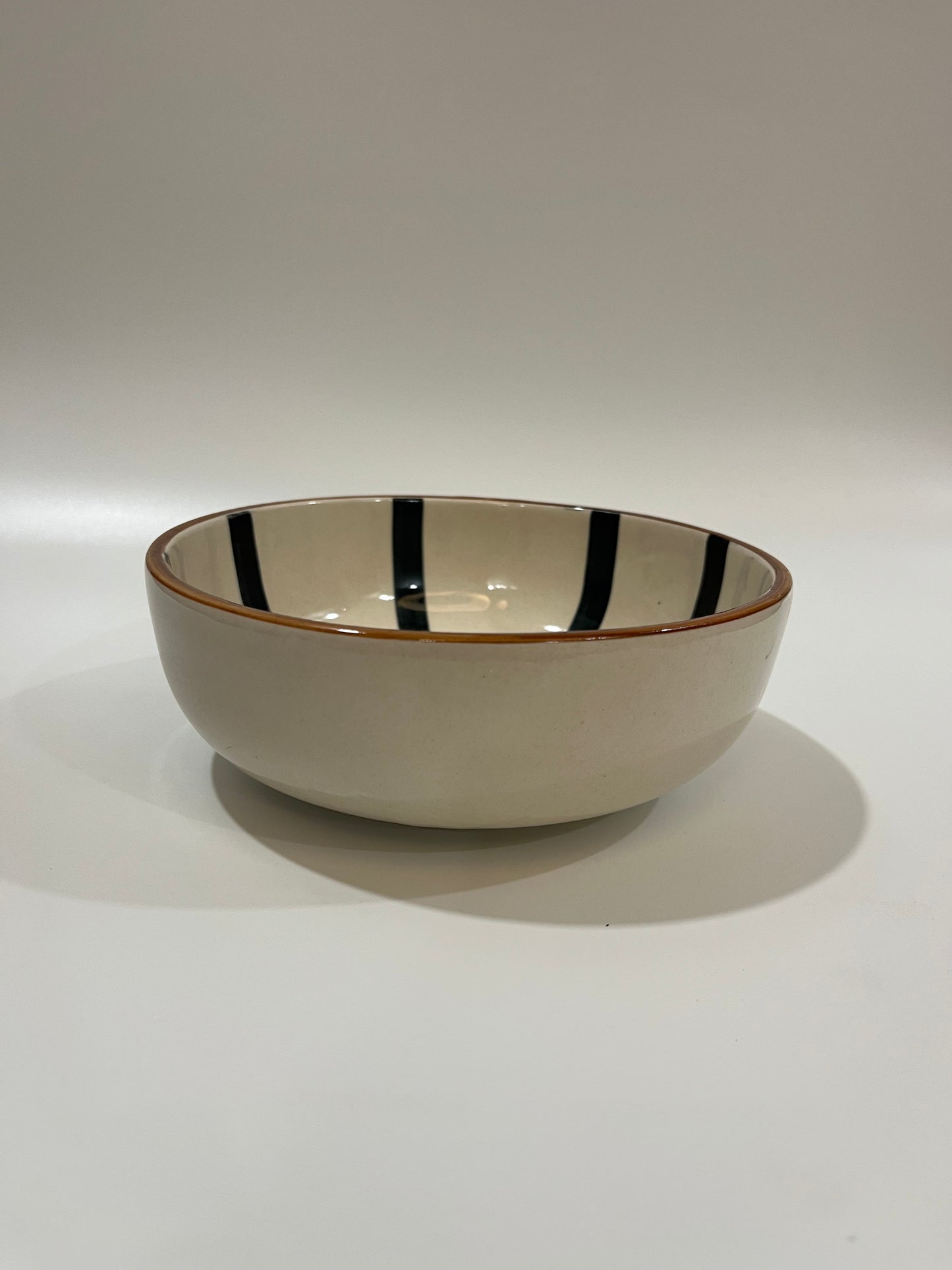Intersecting Stripes Bowl