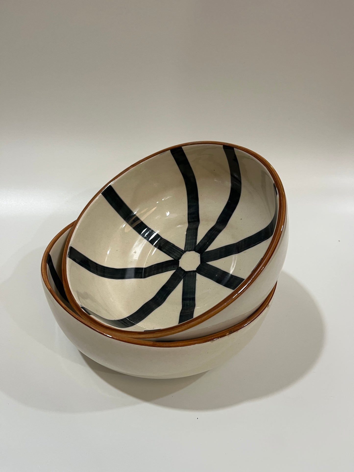 Intersecting Stripes Bowl