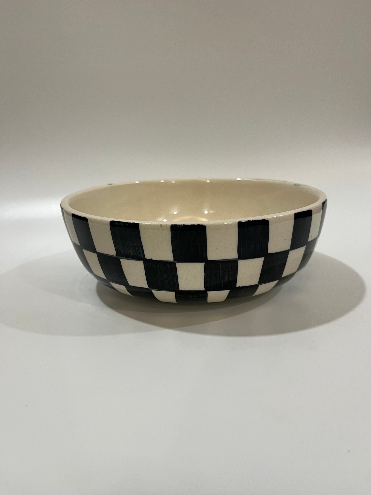 Checked Bowl