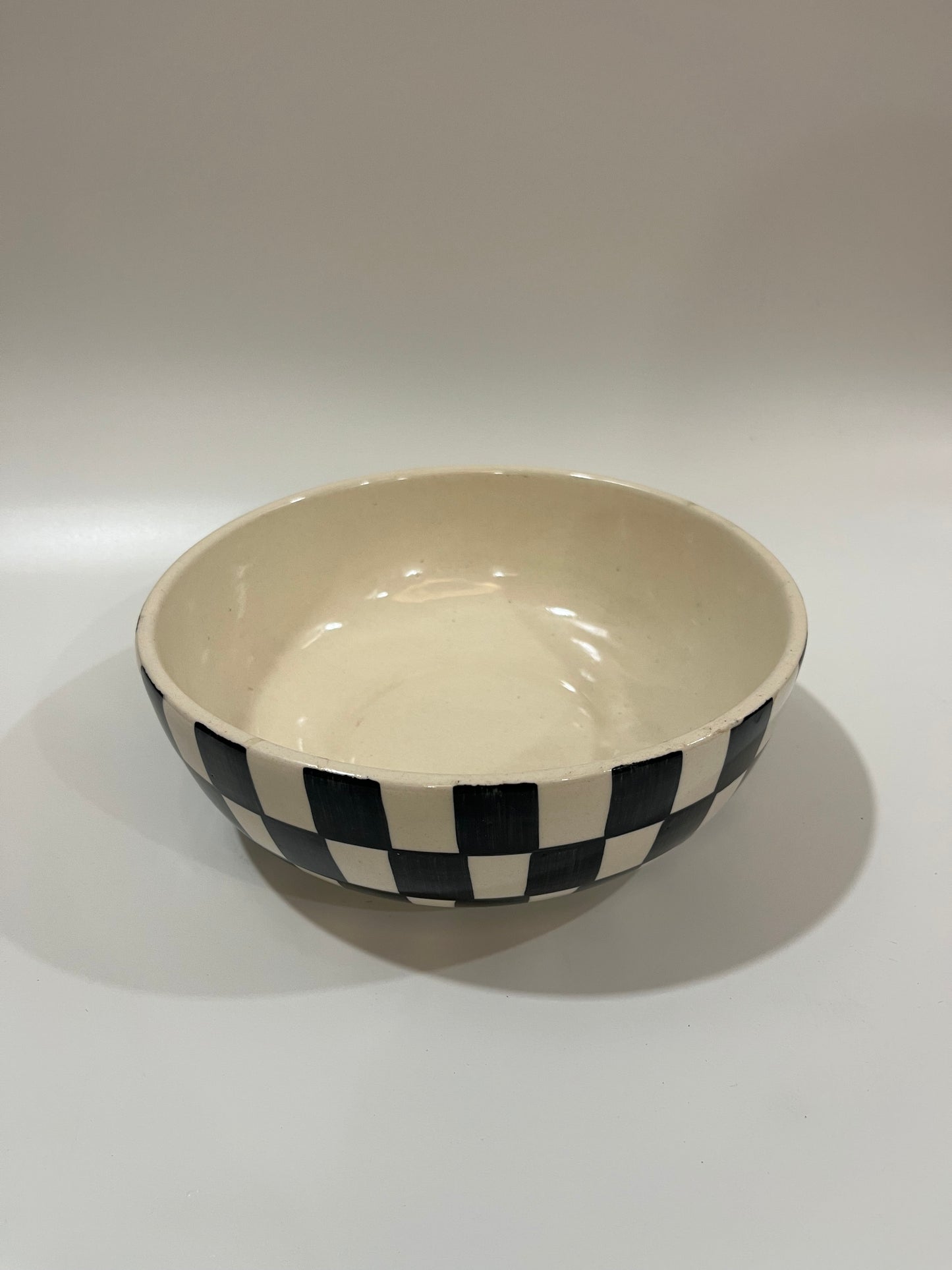 Checked Bowl