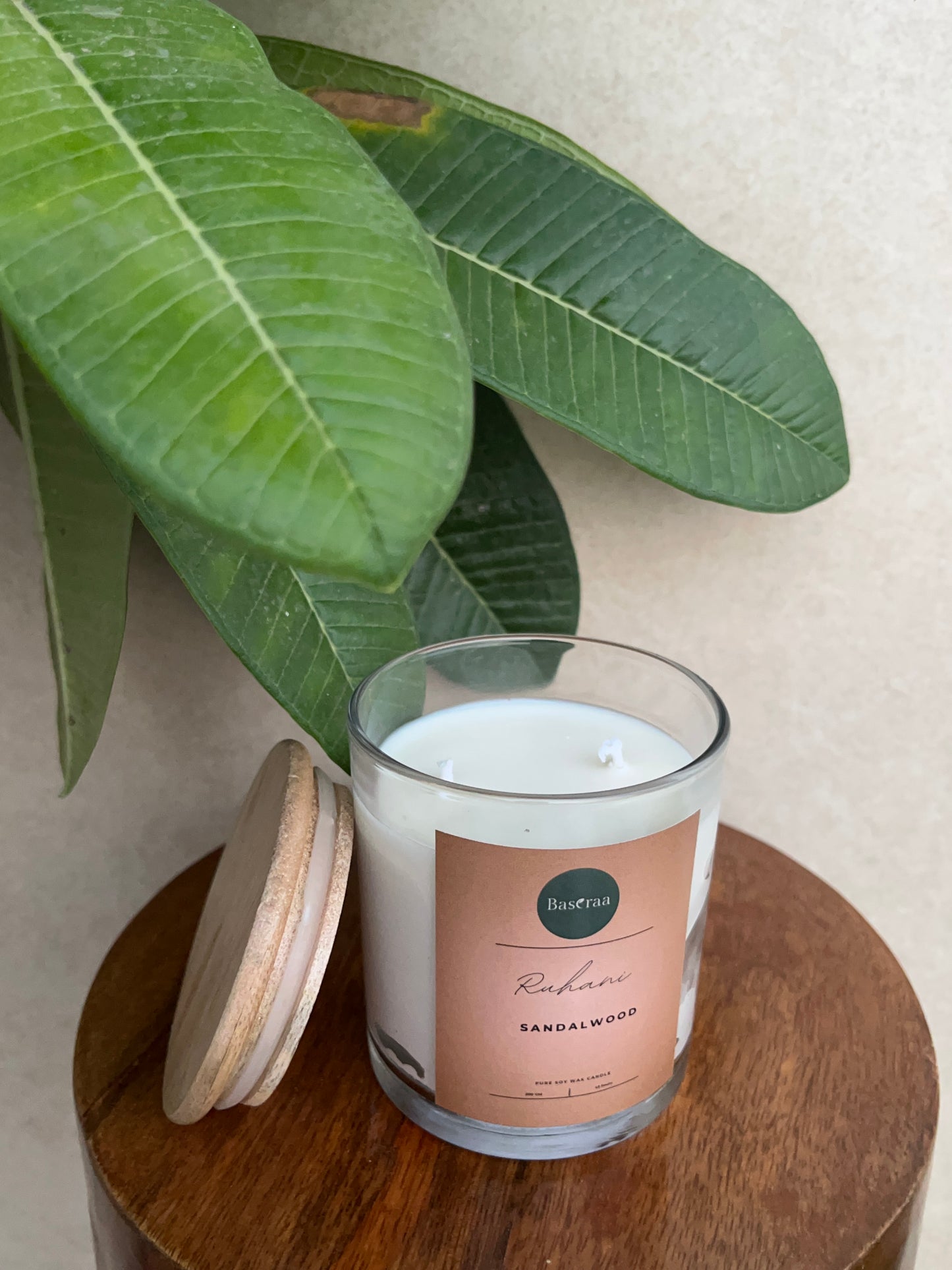 Ruhani Soy wax candle