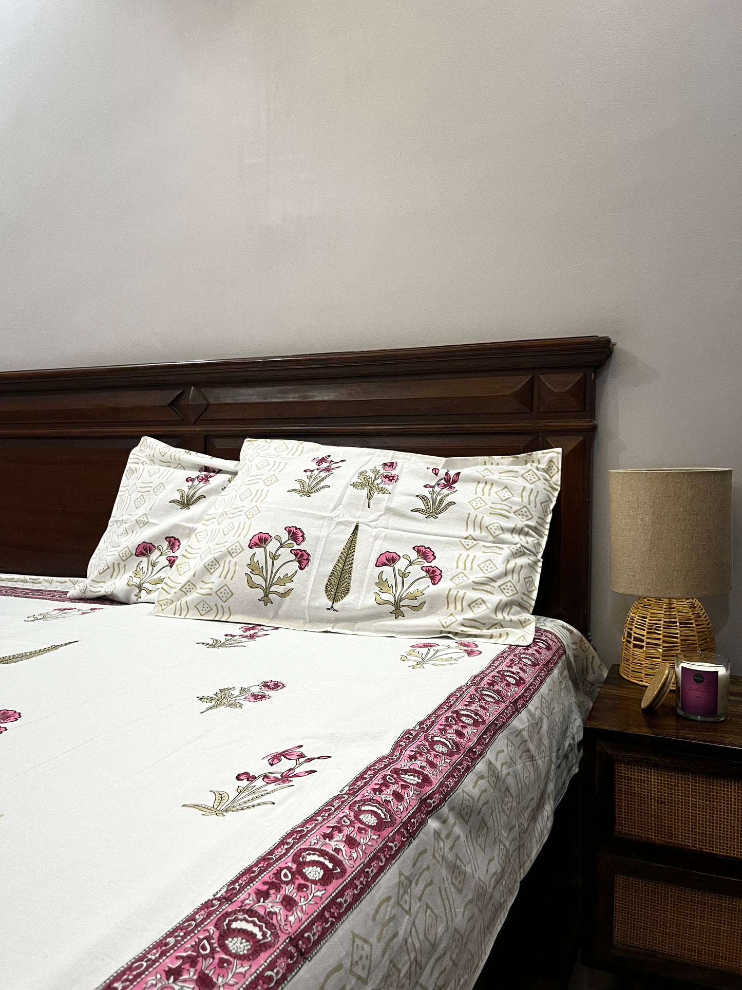 Rangbaari Bedsheet