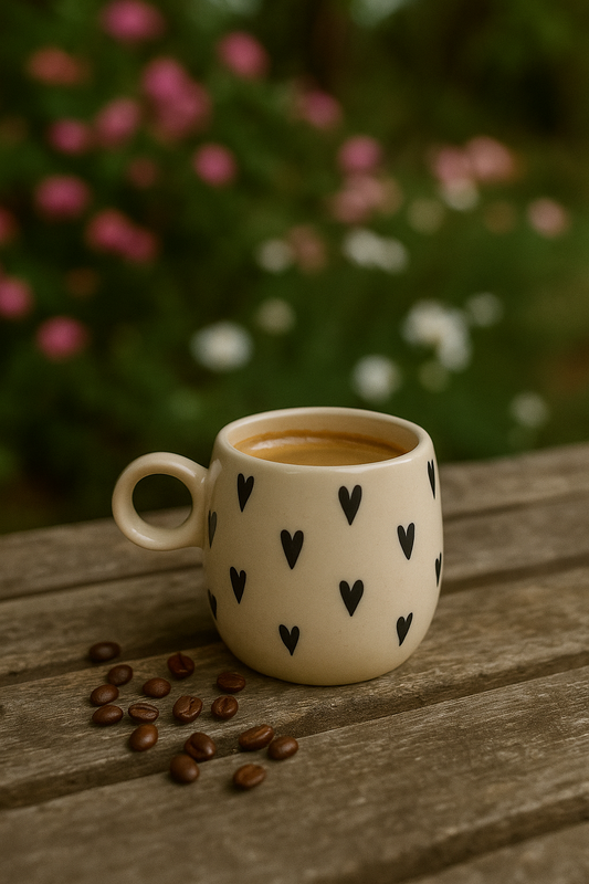 Black Heart Mug