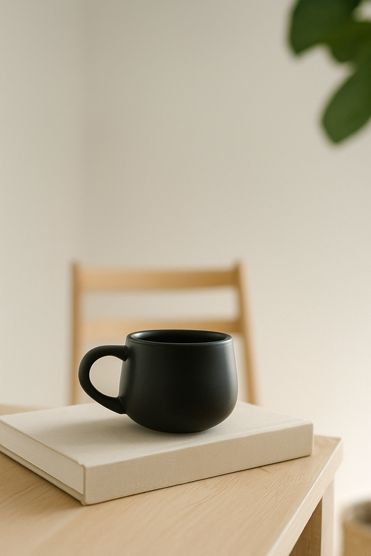 Classic Matt Black Mug