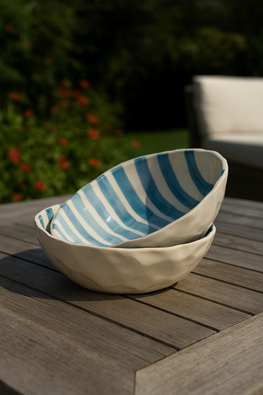 Azure Waves Bowl