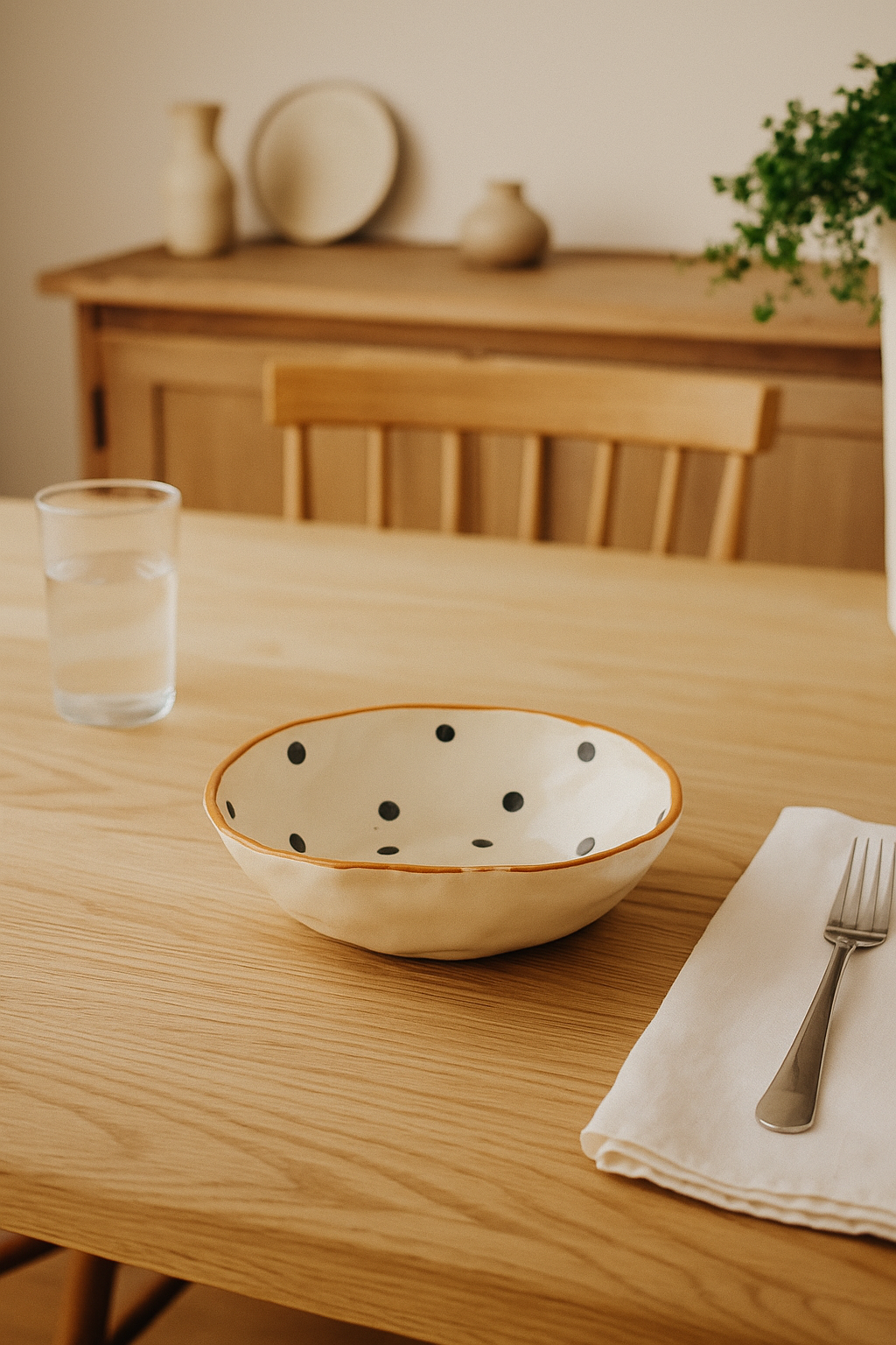 Polka Dot Bowl
