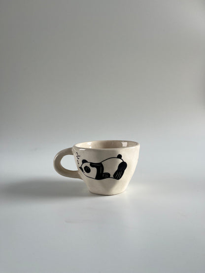 Snoozing Panda Mug