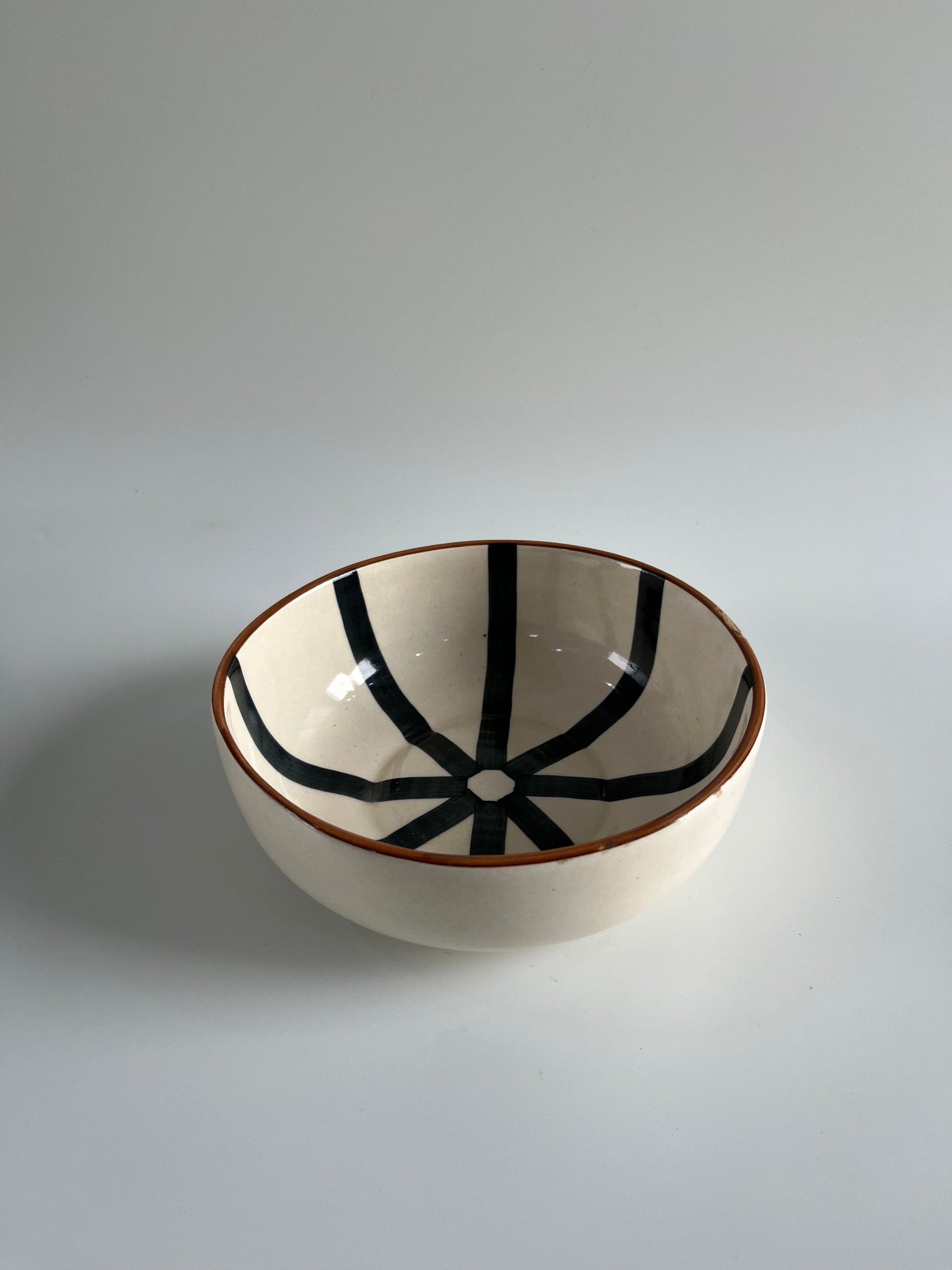 Intersecting Stripes Bowl