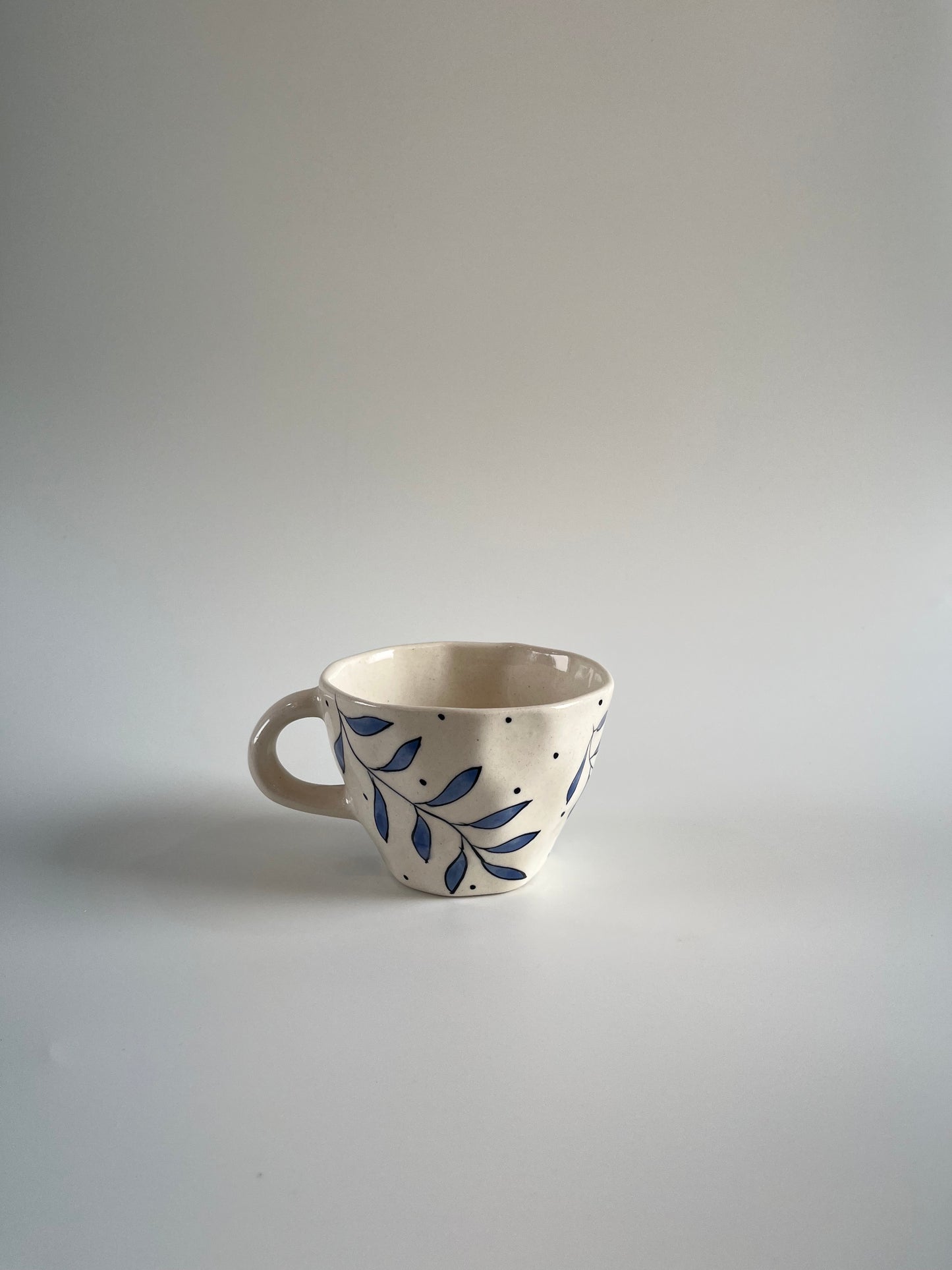 Cobalt charm mug