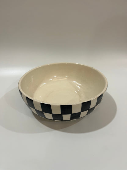 Checked Bowl