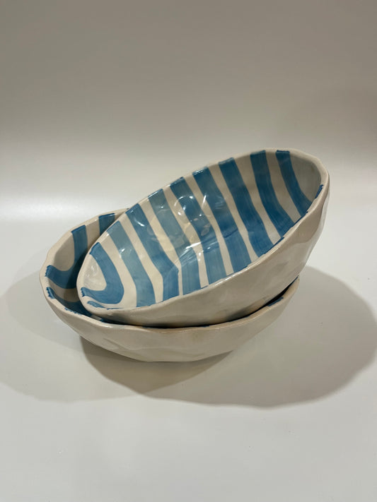Azure Waves Bowl