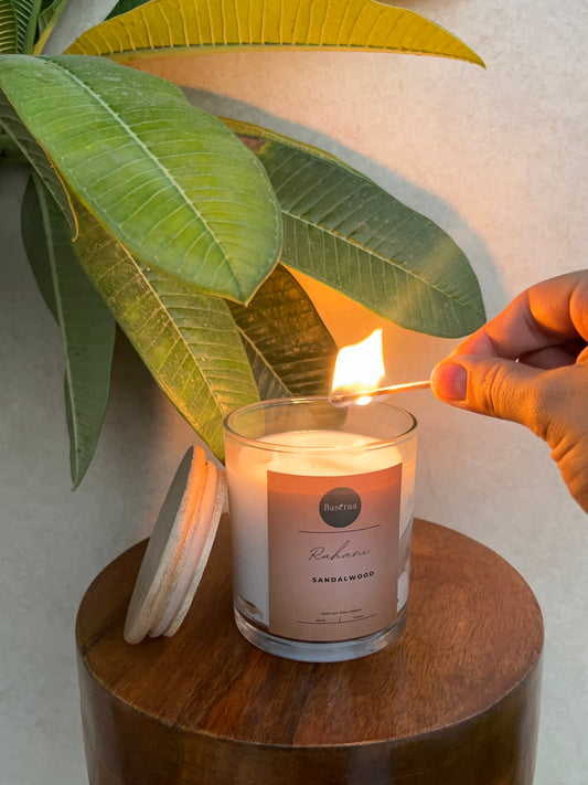 Ruhani Soy wax candle