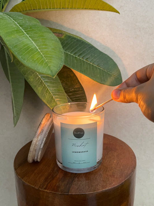 Nishat Soy wax candle