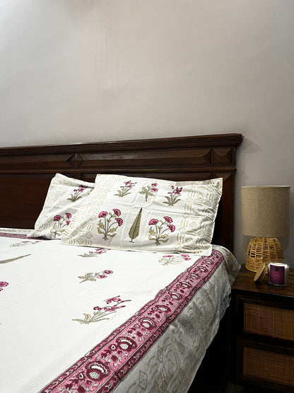 Rangbaari Bedsheet